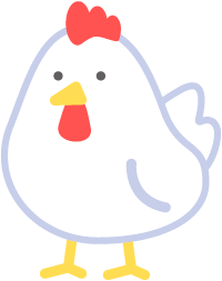 鶏さんのイラスト