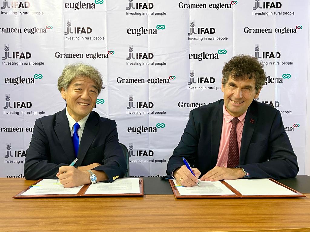 signing ceremony with IFAD